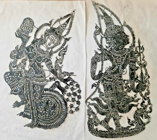Nang yai schattenspielfigur - 2,
