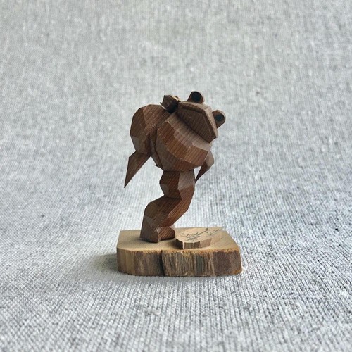 Japanischer frosch eibe holz - frosch,