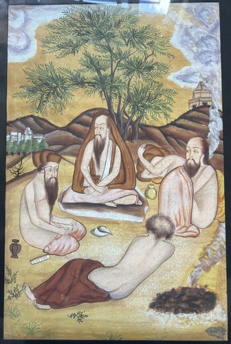 Altes bild indien heilige - 5,