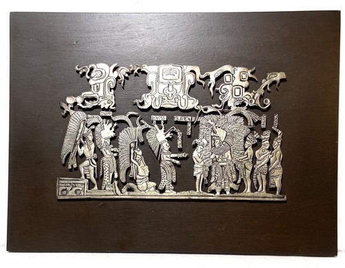 Mexikanische wandtafel zinn - zinn,