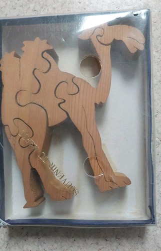 Holz puzzle kamel marokko - holz,