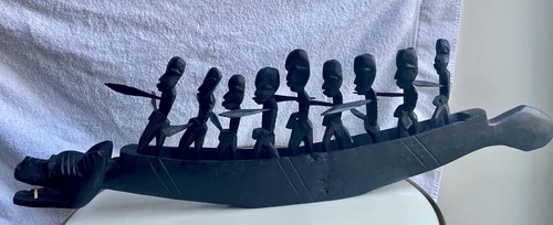 Afrikanische krieger boot - krieger,