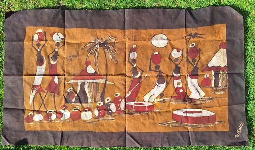 Wandbehang afrikanischer - wandbehang,