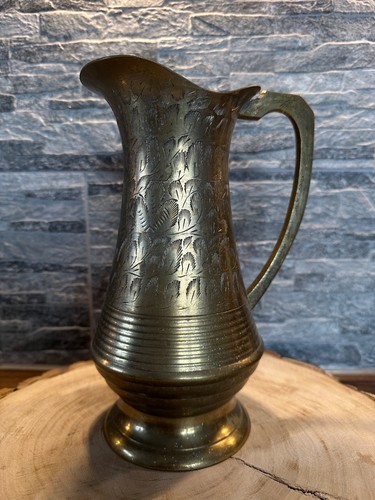 Messing kanne vase indien - messing,