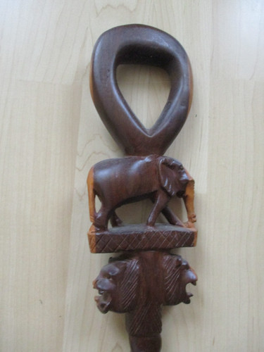 Afrikanischer gehstock - afrikanischer,